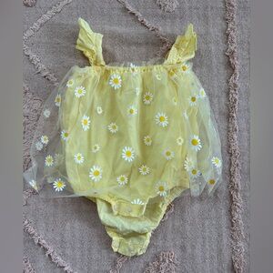 Lola + The Boys Yellow Baby Romper